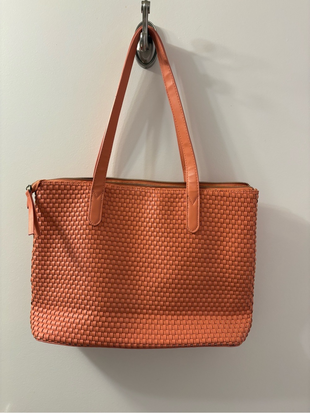 Joy Susan Charlie North South Woven Tote Bag